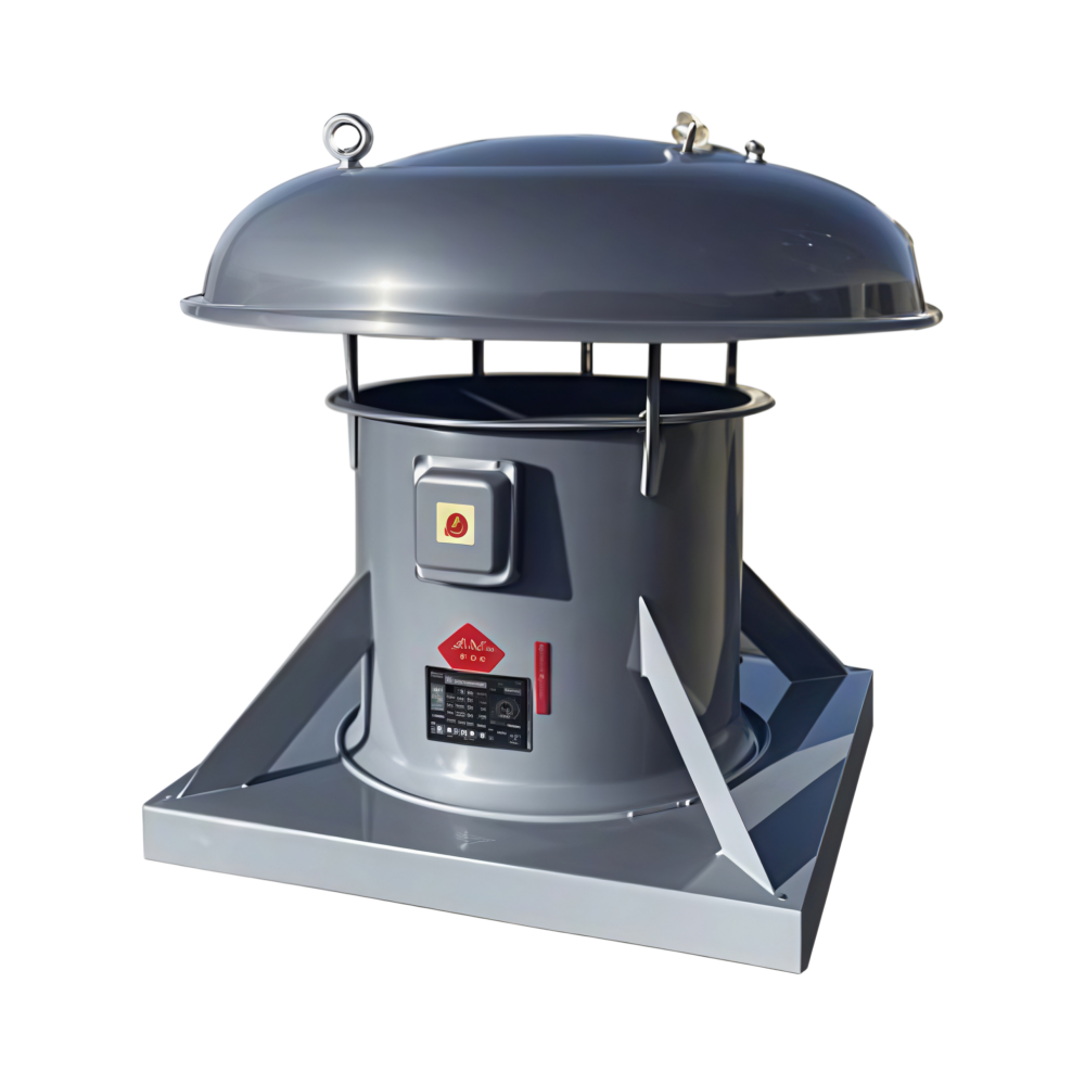 Carbon-steel axial DWT-I rooftop fan